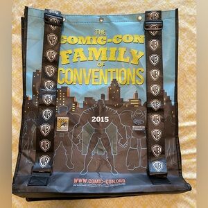 Comic Con Sturdy Bag With Back Straps from 2015!